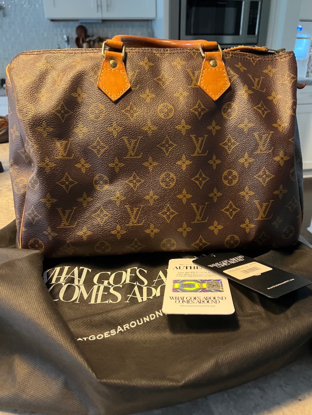 LOUIS VUITTON MONOGRAM SPEEDY 35